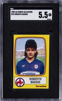 1985-86 Panini Calciatori #93 Roberto Baggio - SGC EX+5.5